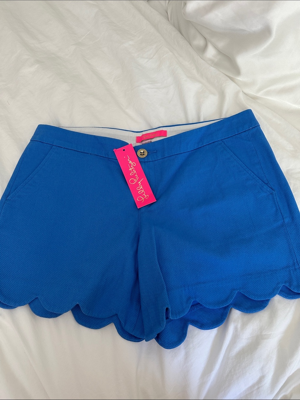 Lilly Pulitzer Buttercup Stretch Short in Bennet Blue, Size 10